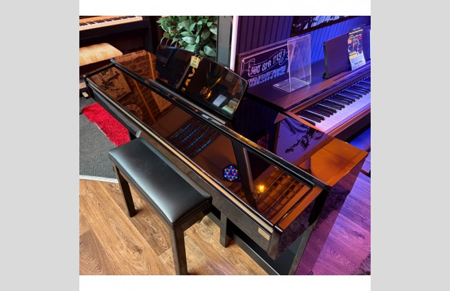 Yamaha CLP320 Polished Ebony Digital Piano, Used - Complete Package (SN:BCQX01021) - Image 7